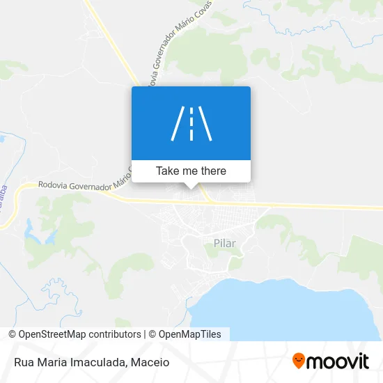 Rua Maria Imaculada map