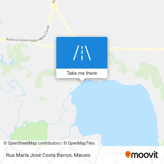 Rua Maria José Costa Barros map