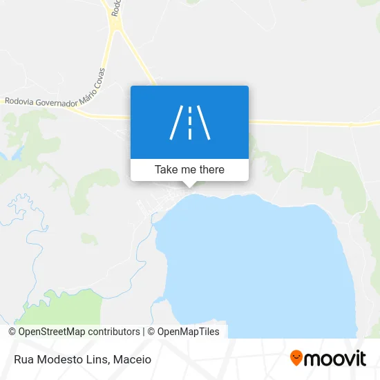 Rua Modesto Lins map