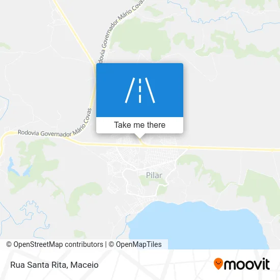 Rua Santa Rita map