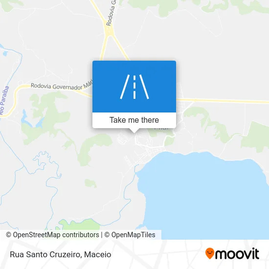 Rua Santo Cruzeiro map