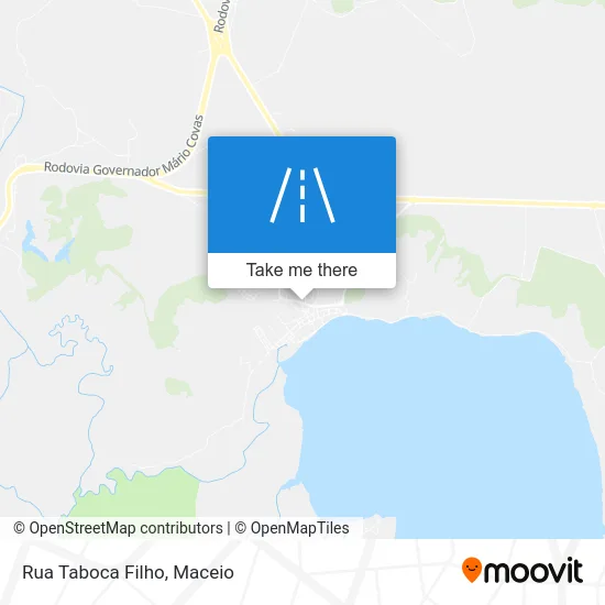 Rua Taboca Filho map