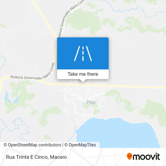 Rua Trinta E Cinco map