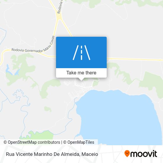 Rua Vicente Marinho De Almeida map