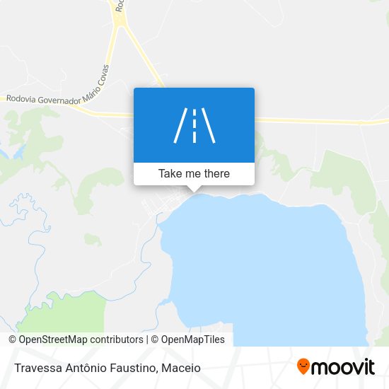 Travessa Antônio Faustino map