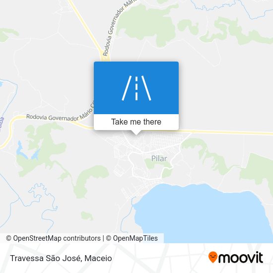 Travessa São José map
