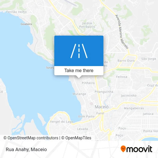 Rua Anahy map
