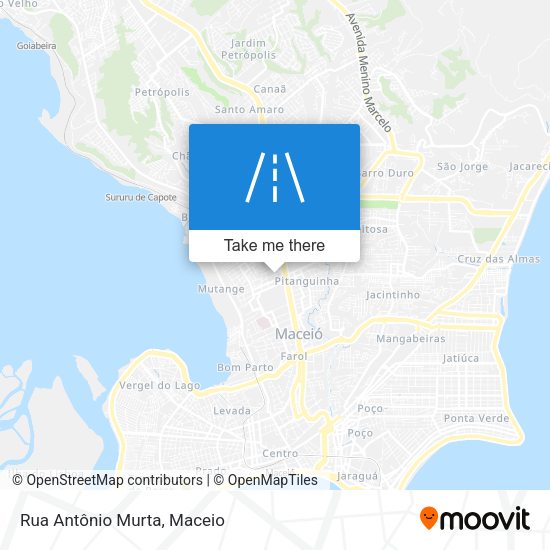 Rua Antônio Murta map