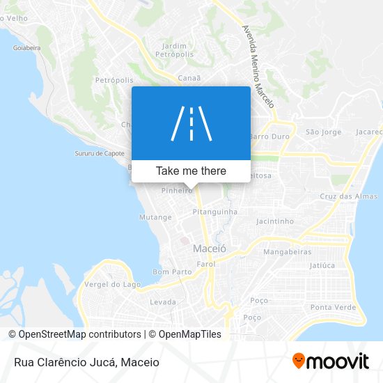Rua Clarêncio Jucá map
