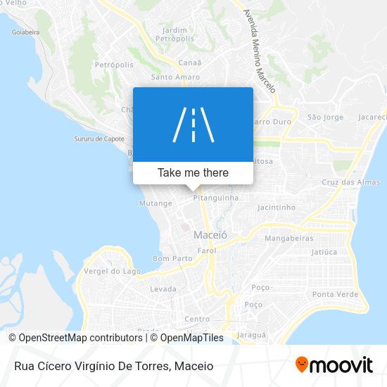 Rua Cícero Virgínio De Torres map