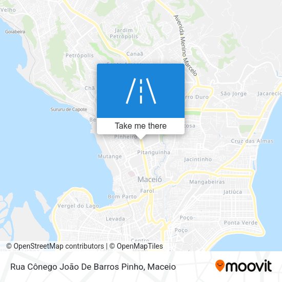 Rua Cônego João De Barros Pinho map