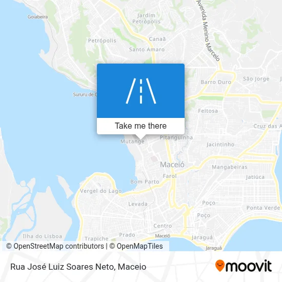 Rua José Luiz Soares Neto map