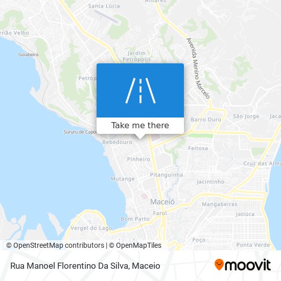 Rua Manoel Florentino Da Silva map