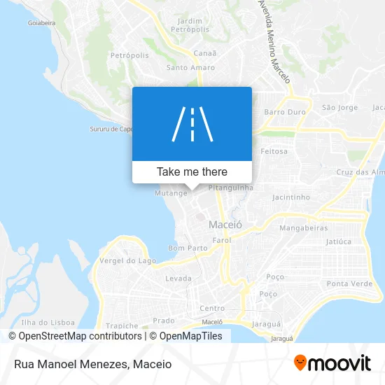 Rua Manoel Menezes map
