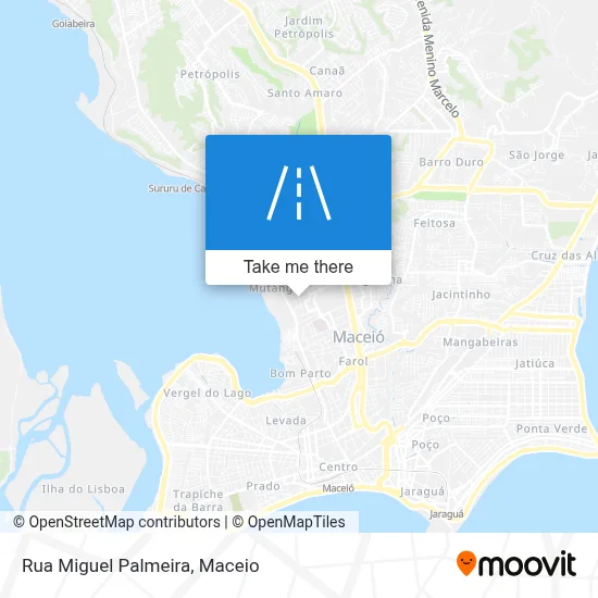 Rua Miguel Palmeira map