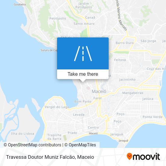 Travessa Doutor Muniz Falcão map