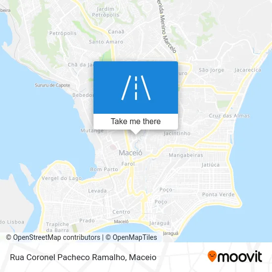 Rua Coronel Pacheco Ramalho map