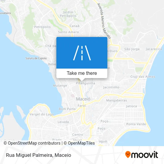 Rua Miguel Palmeira map