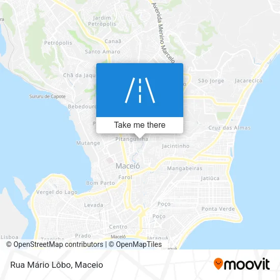 Rua Mário Lôbo map
