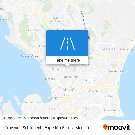 Travessa Subtenente Expedito Ferraz map