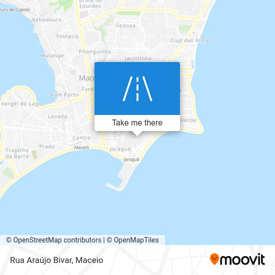 Rua Araújo Bivar map