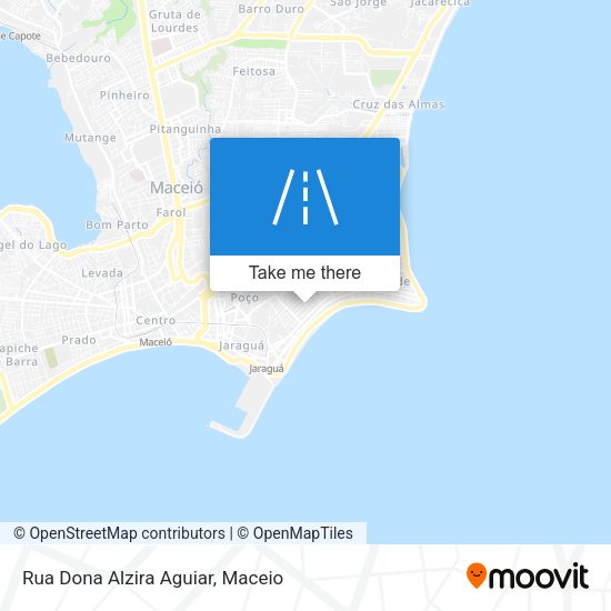 Rua Dona Alzira Aguiar map