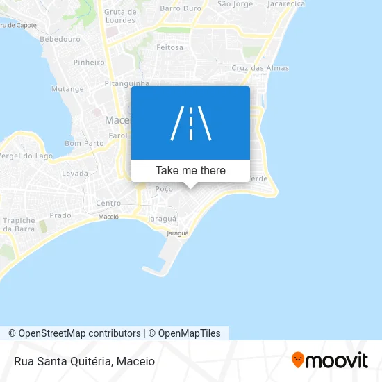Rua Santa Quitéria map