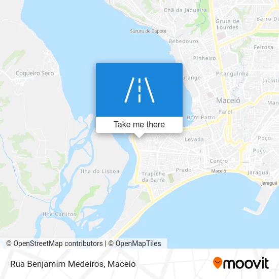 Rua Benjamim Medeiros map