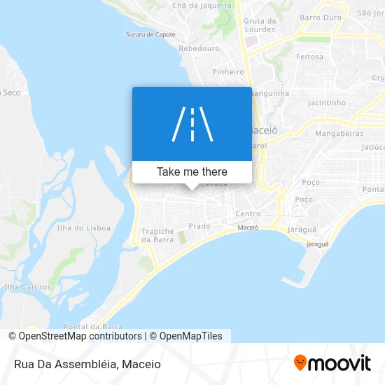 Rua Da Assembléia map