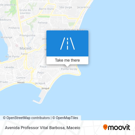 Avenida Professor Vital Barbosa map