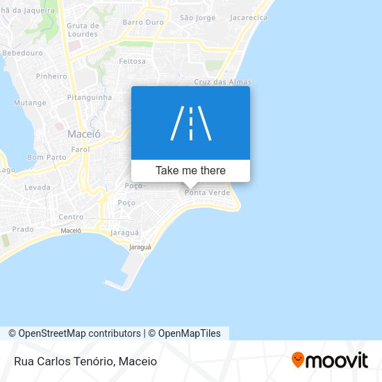 Rua Carlos Tenório map
