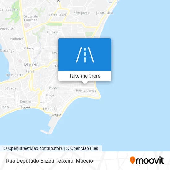 Rua Deputado Elizeu Teixeira map