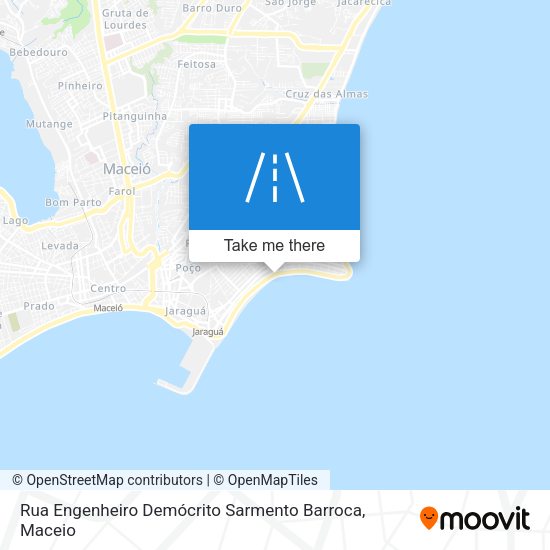 Rua Engenheiro Demócrito Sarmento Barroca map