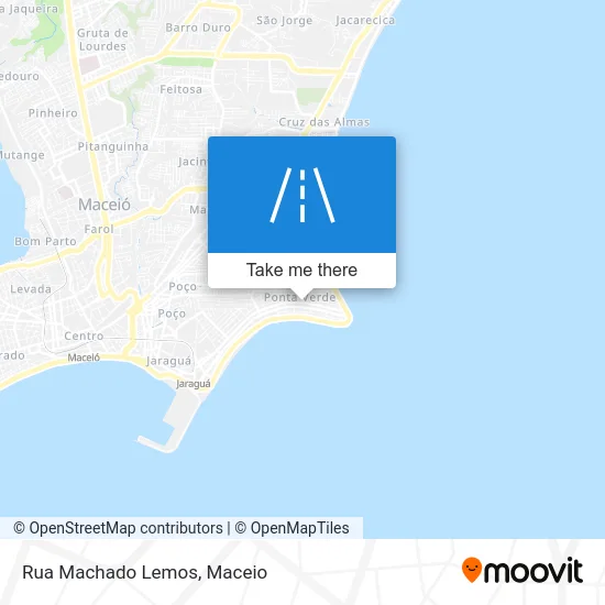 Rua Machado Lemos map