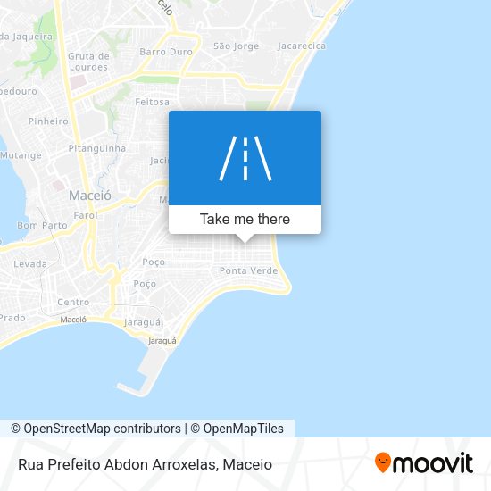 Rua Prefeito Abdon Arroxelas map