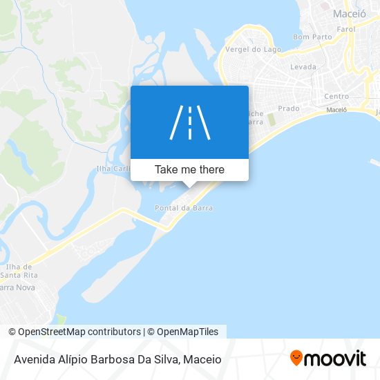 Avenida Alípio Barbosa Da Silva map