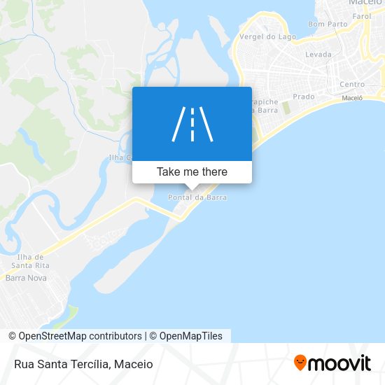 Rua Santa Tercília map