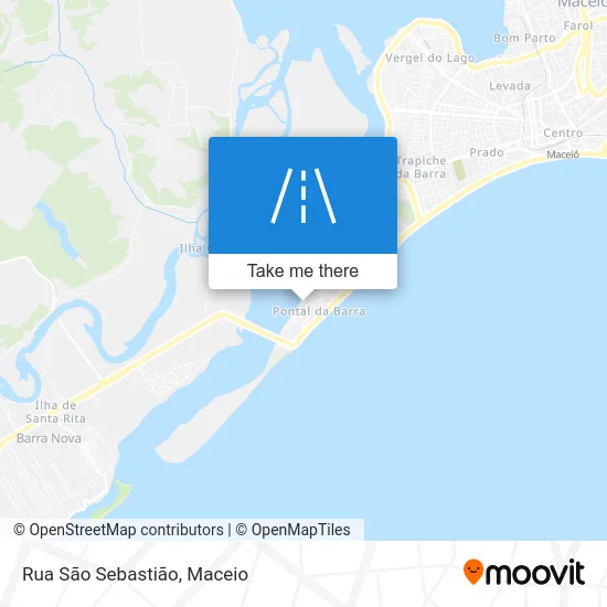 Rua São Sebastião map