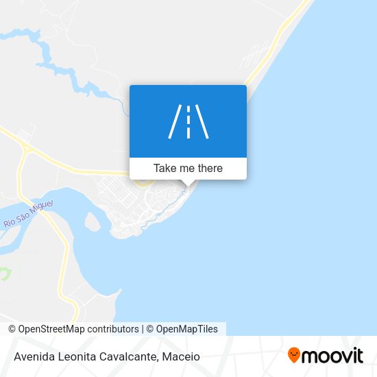 Avenida Leonita Cavalcante map