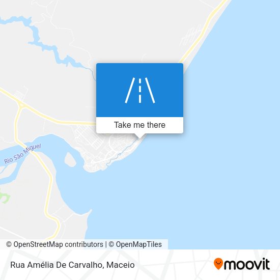 Rua Amélia De Carvalho map