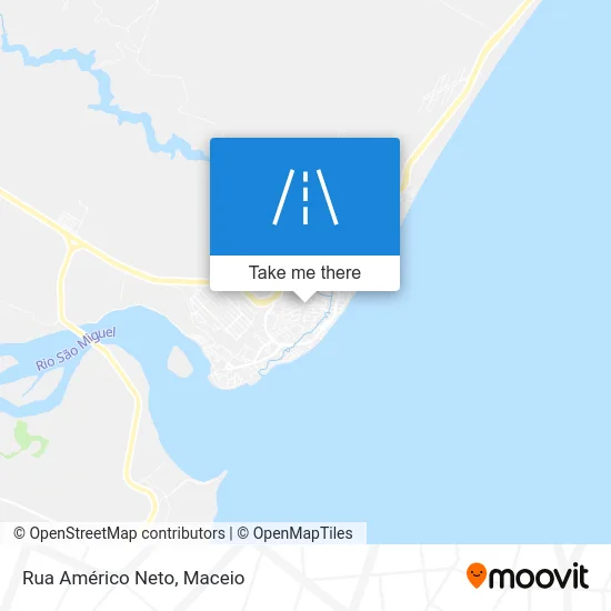Rua Américo Neto map