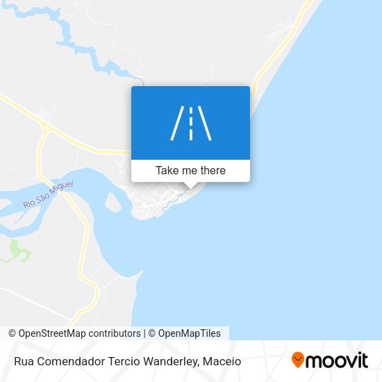 Rua Comendador Tercio Wanderley map