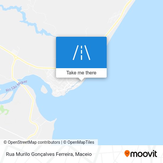 Rua Murilo Gonçalves Ferreira map