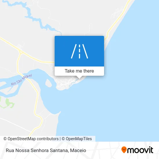 Rua Nossa Senhora Santana map