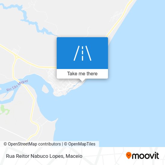 Rua Reitor Nabuco Lopes map