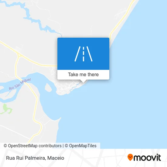 Rua Rui Palmeira map
