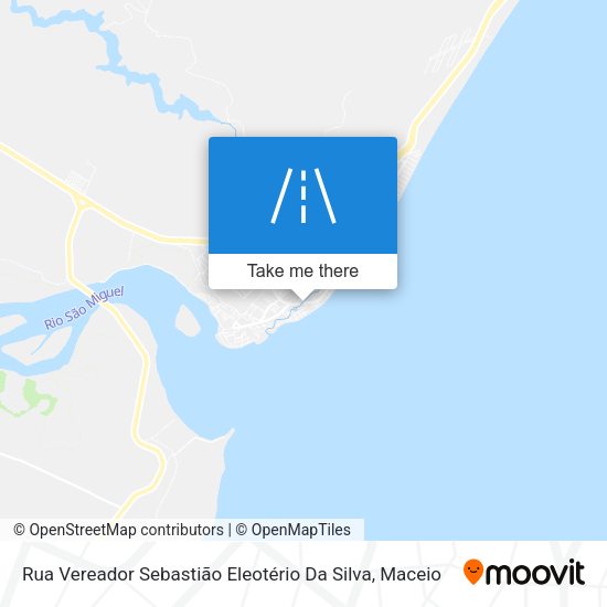 Rua Vereador Sebastião Eleotério Da Silva map