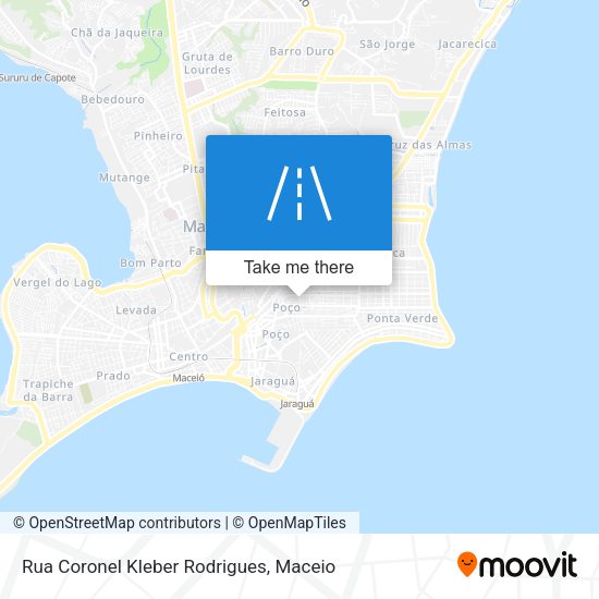 Rua Coronel Kleber Rodrigues map