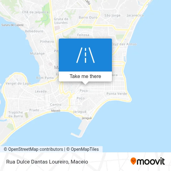 Rua Dulce Dantas Loureiro map
