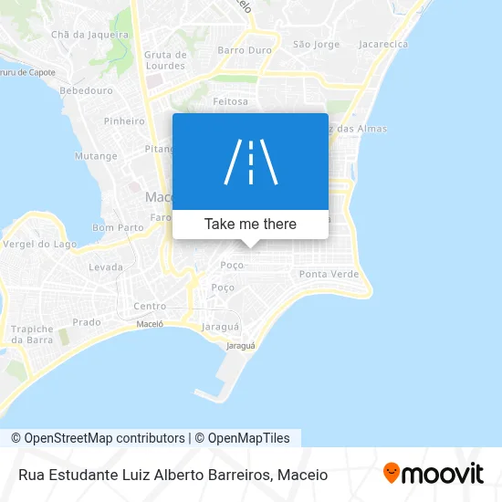 Rua Estudante Luiz Alberto Barreiros map